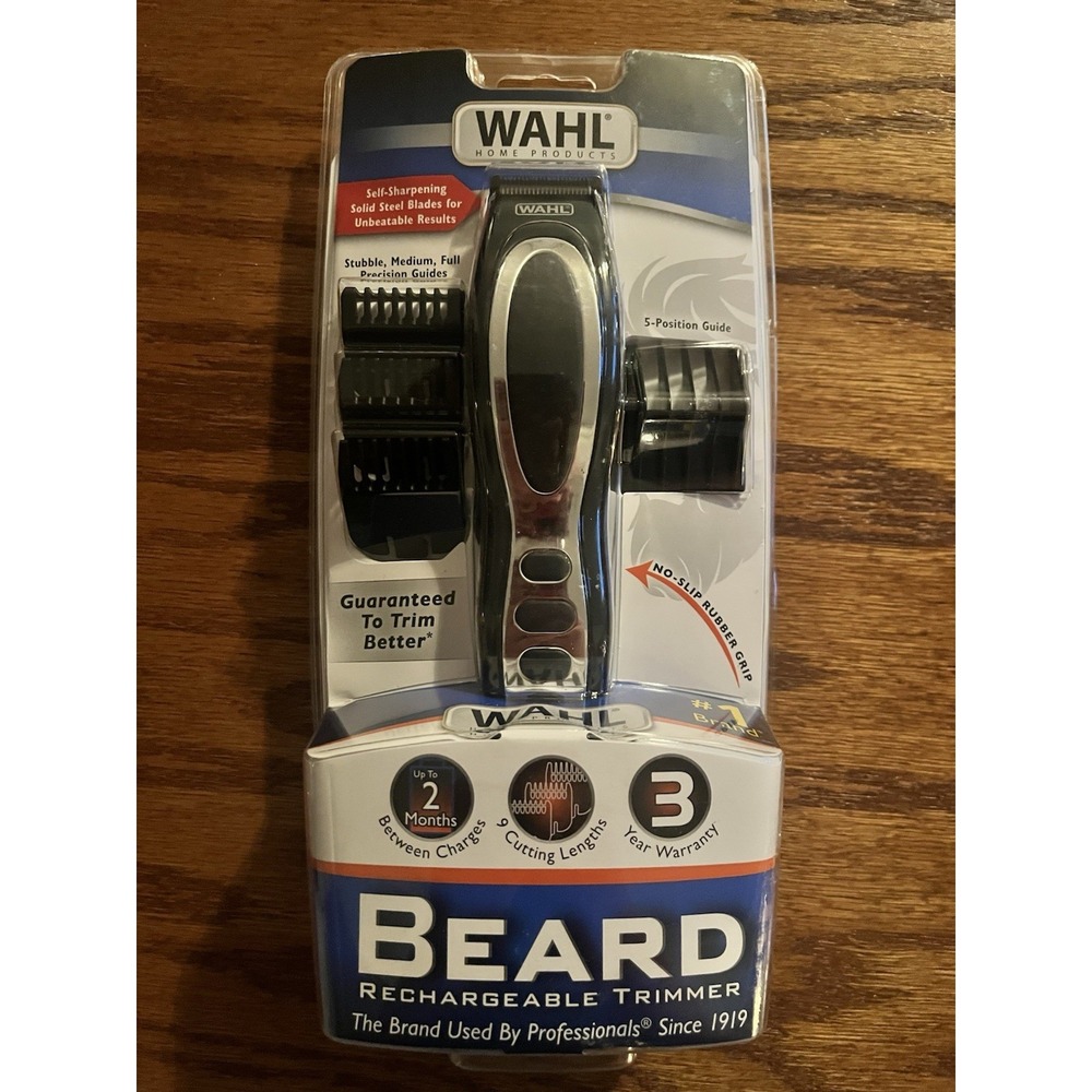 Wahl 5598 Rechargeable Beard & Stubble trimmer + 5-Position Taper Control